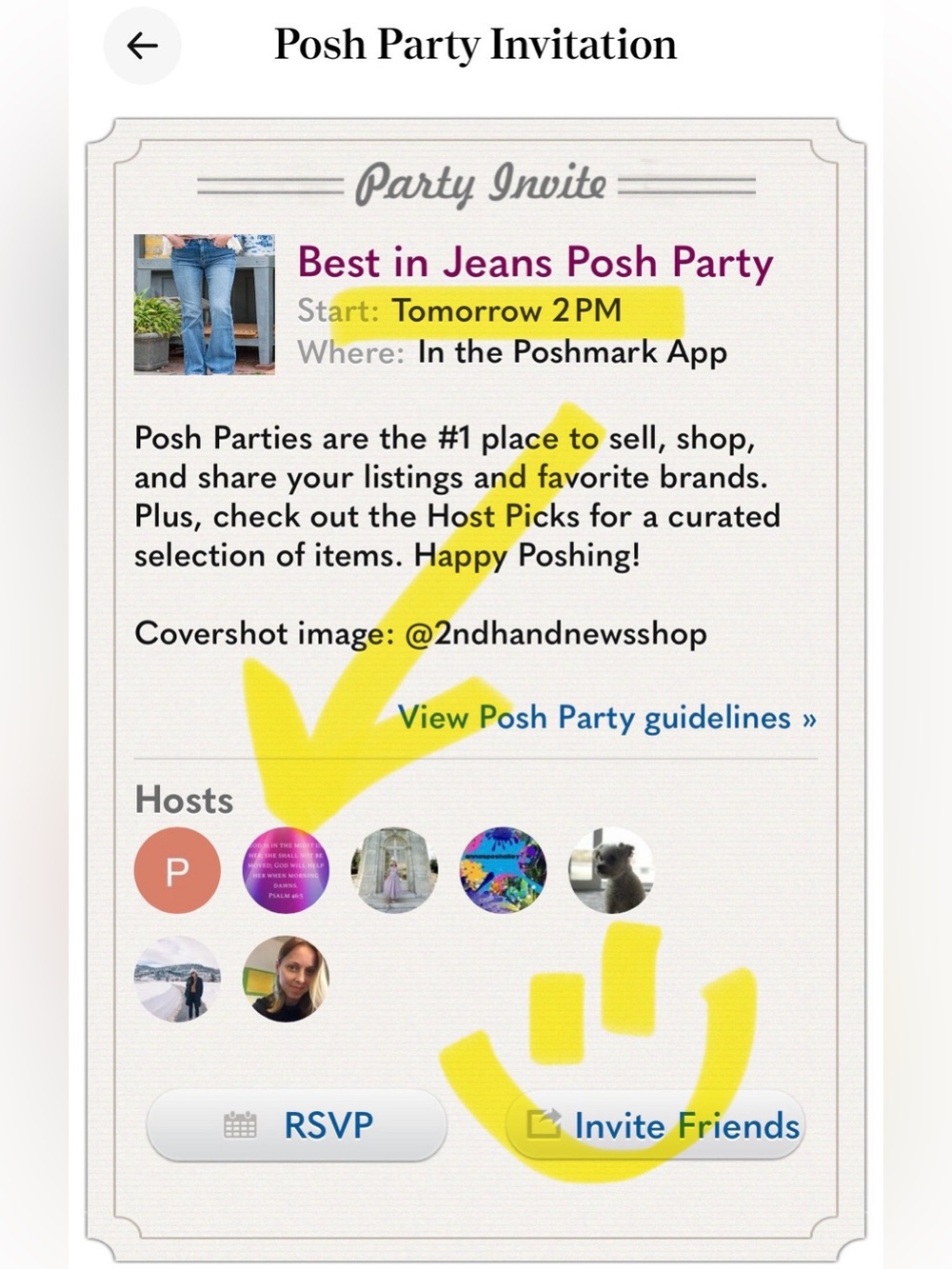 I'M HOSTING A POSH PARTY 2:pm tomorrow 🎉 - Picture 4 of 15